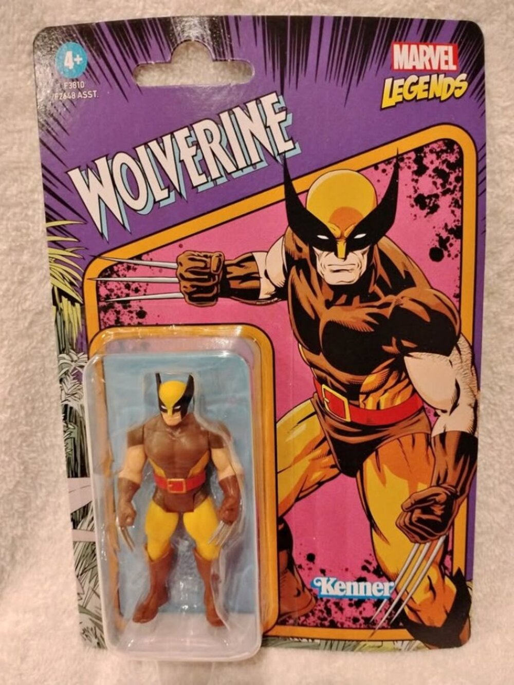Marvel Legends Retro 3.75 Wolverine (F3810) - NEW on Card Kenner